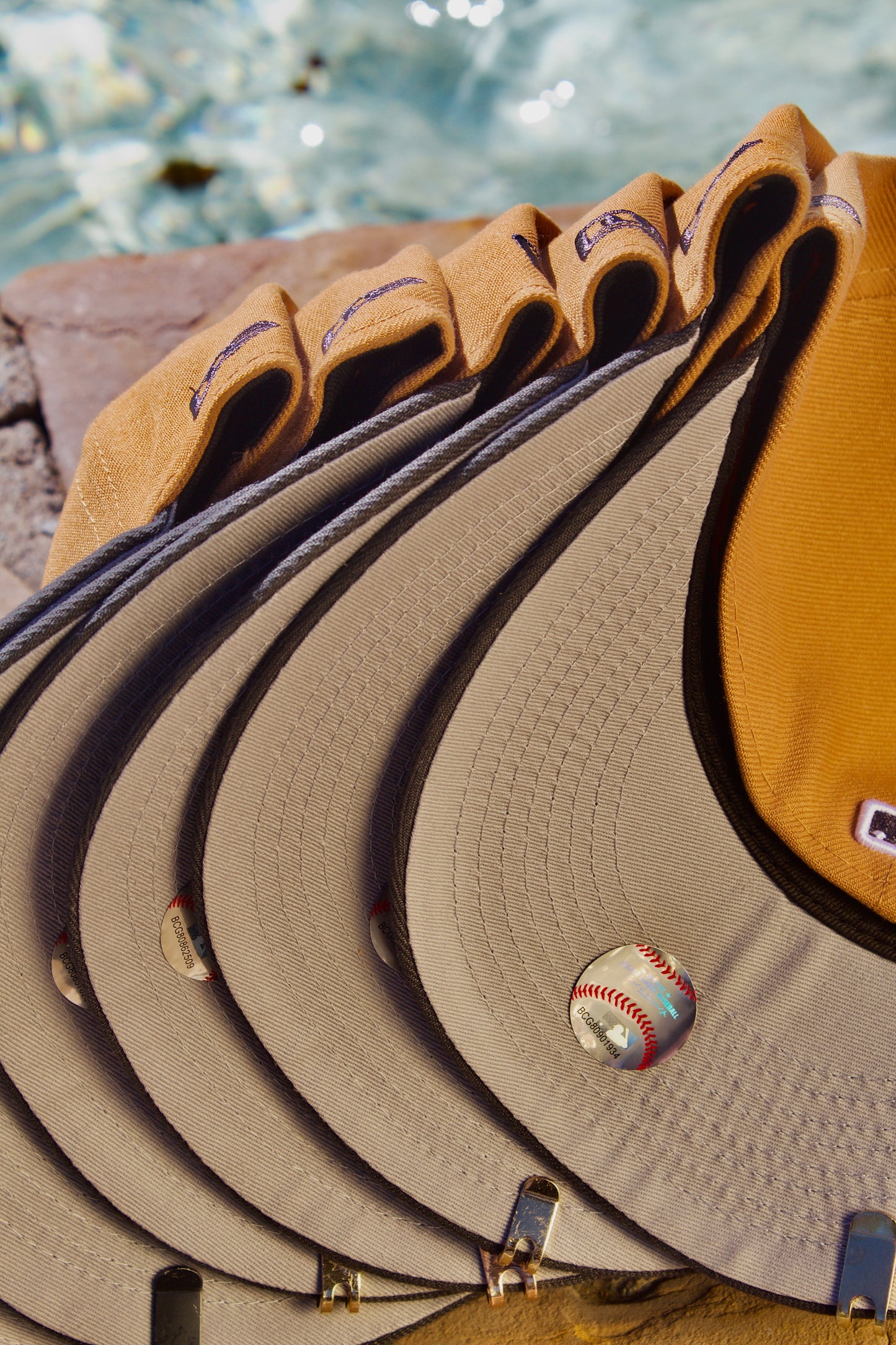 NEW ERA EXCLUSIVE 59FIFTY TAN/GREY MILWAUKEE BREWERS 2TONE COLOR PACK