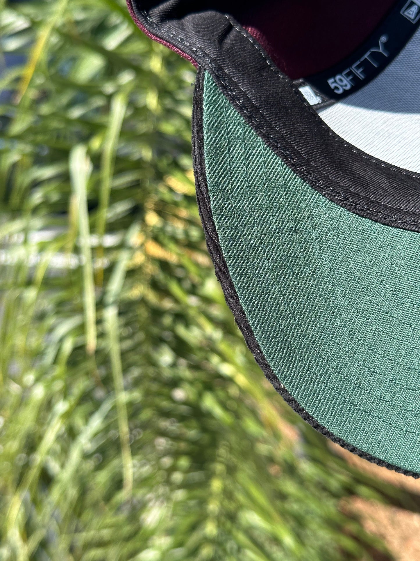 NEW ERA EXCLUSIVE 59FIFTY BURGUNDY/CORDUROY TOROS DE TIJUANA TWO TONE