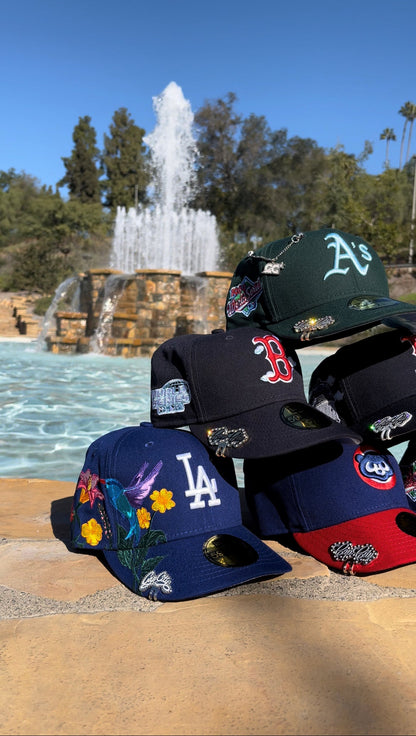 NEW ERA EXCLUSIVE 59FIFTY BLUE/RED CHICAGO CUBS FITTED