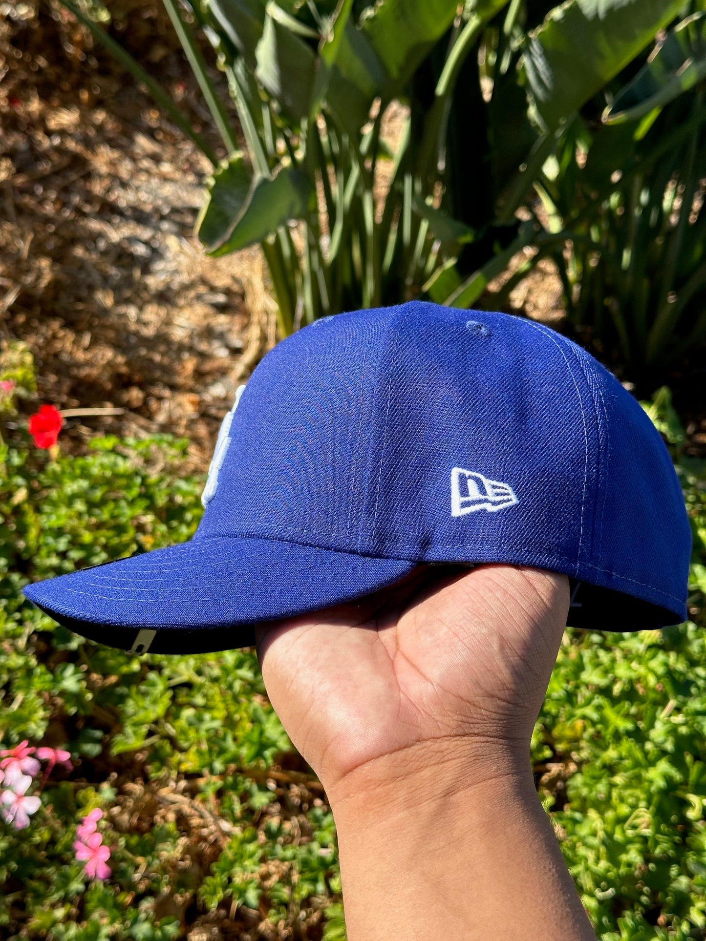 NEW ERA EXCLUSIVE 59FIFTY BLUE LOS ANGELES DODGERS