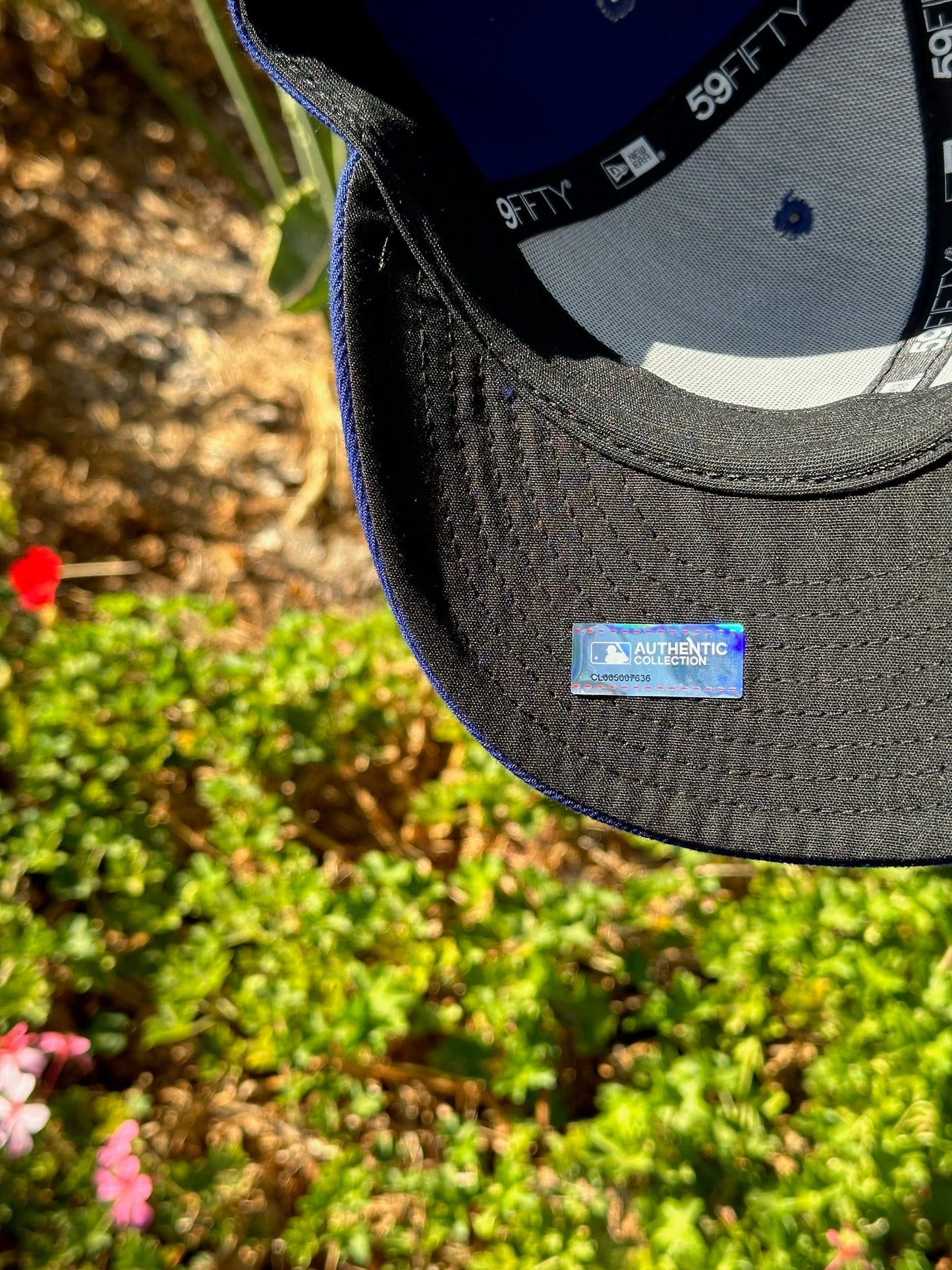 NEW ERA EXCLUSIVE 59FIFTY BLUE LOS ANGELES DODGERS
