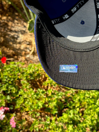 NEW ERA EXCLUSIVE 59FIFTY BLUE LOS ANGELES DODGERS