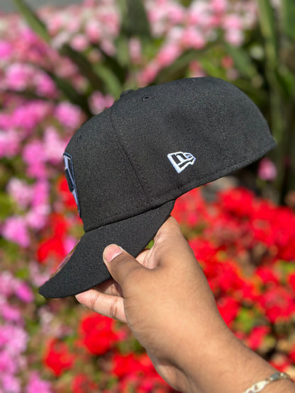 NEW ERA EXCLUSIVE 59FIFTY BLACK "CLUB MONTERREY" W/ CLUB DE FUTBOL MONTERREY SIDE PATCH