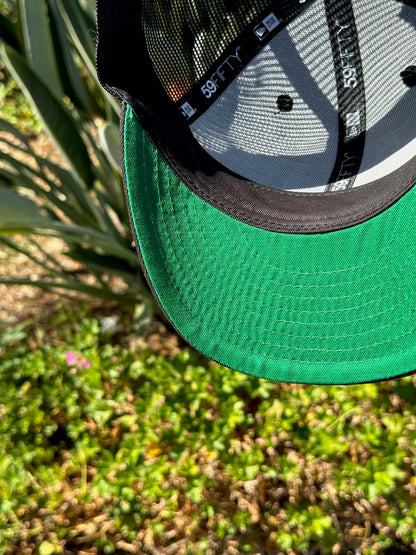 NEW ERA 59FIFTY BLACK "THE KING" W/ CAP CITY'S 15TH ANNIVERSRAY SIDE PATCH