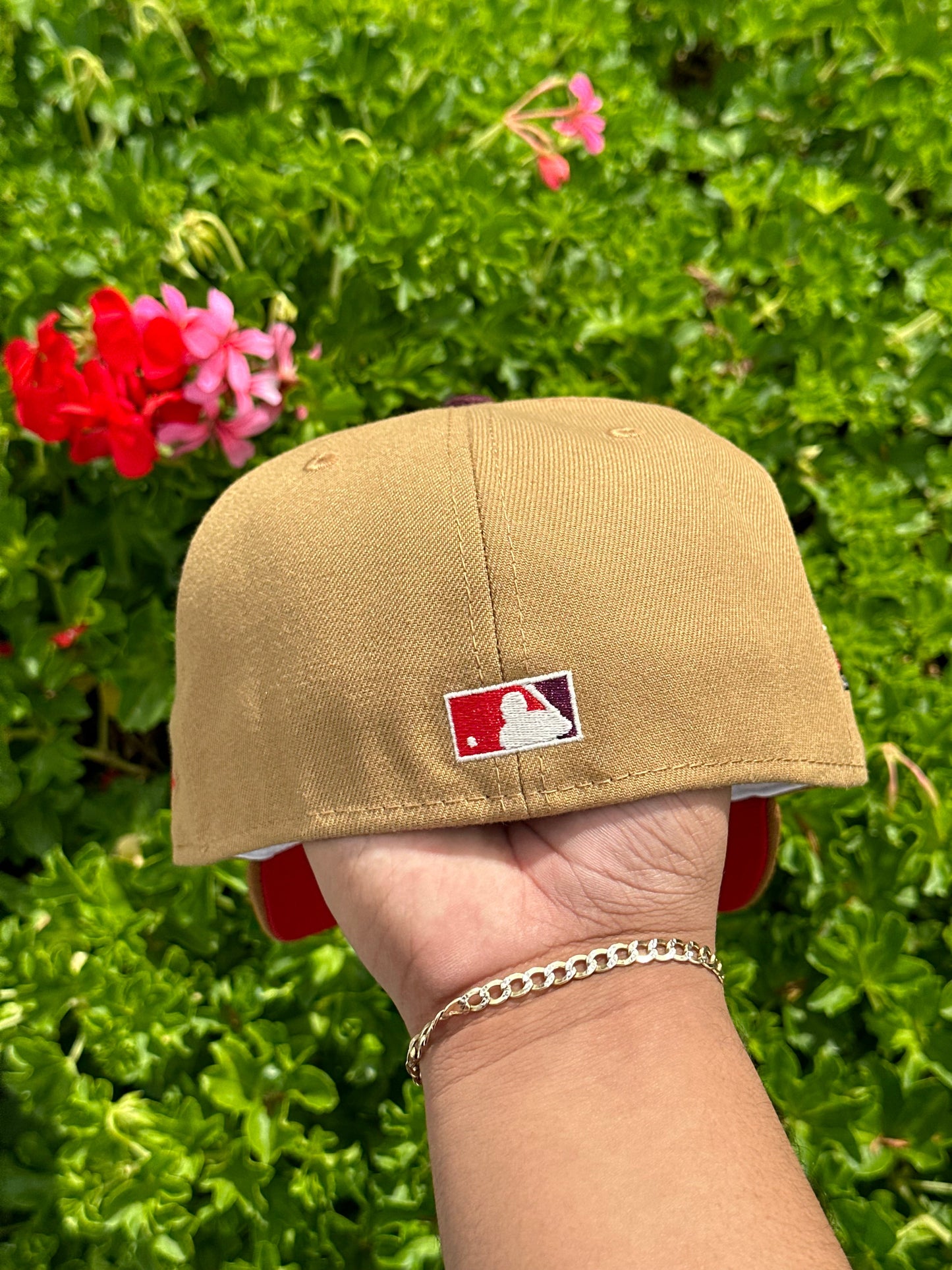 NEW ERA EXCLUSIVE 59FIFTY TAN/KHAKI DETROIT TIGERS W/ 1990 ALL STAR GAME PATCH