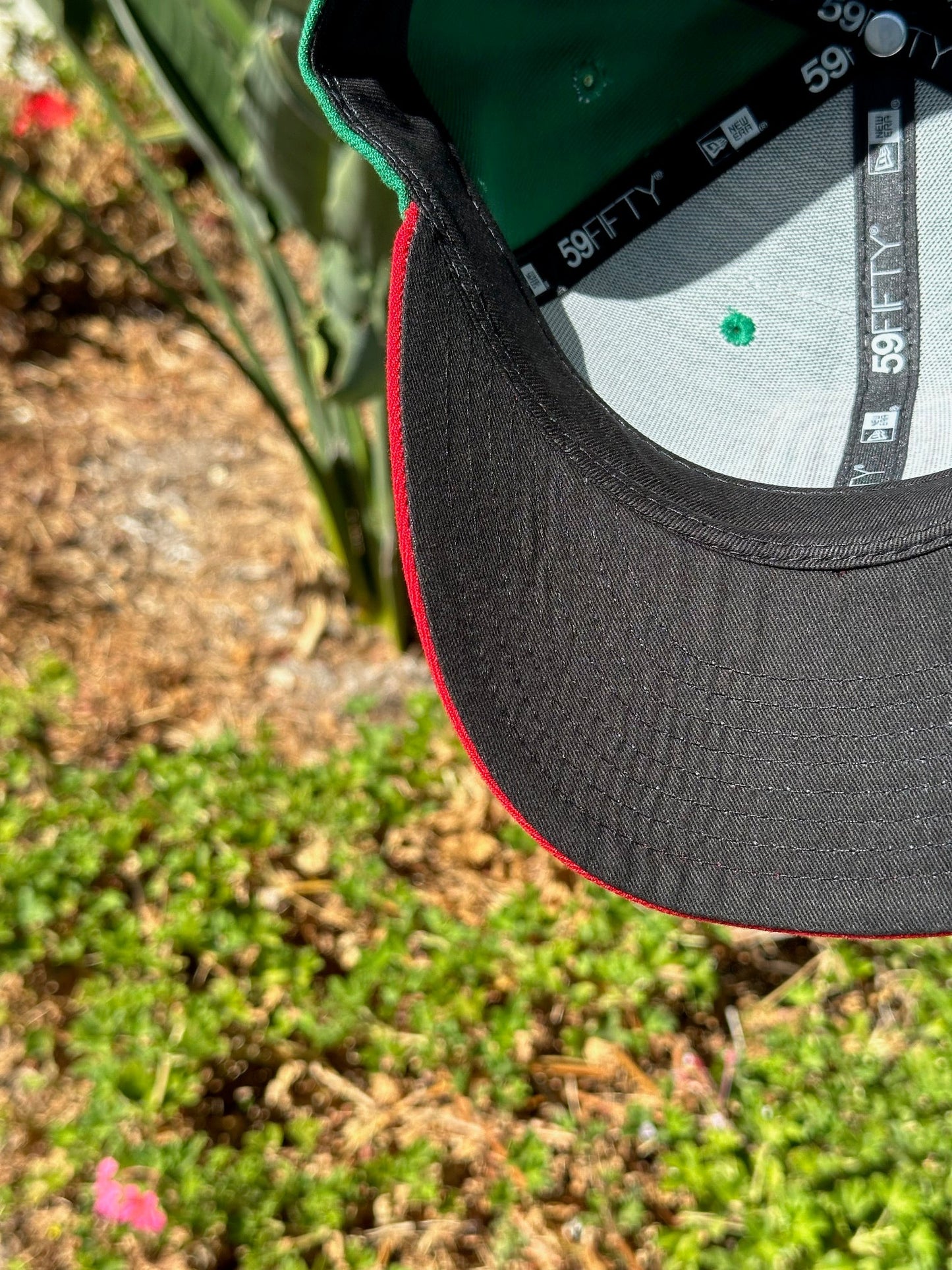 NEW ERA EXCLUSIVE 59FIFTY GREEN/RED MEXICO TWO TONE