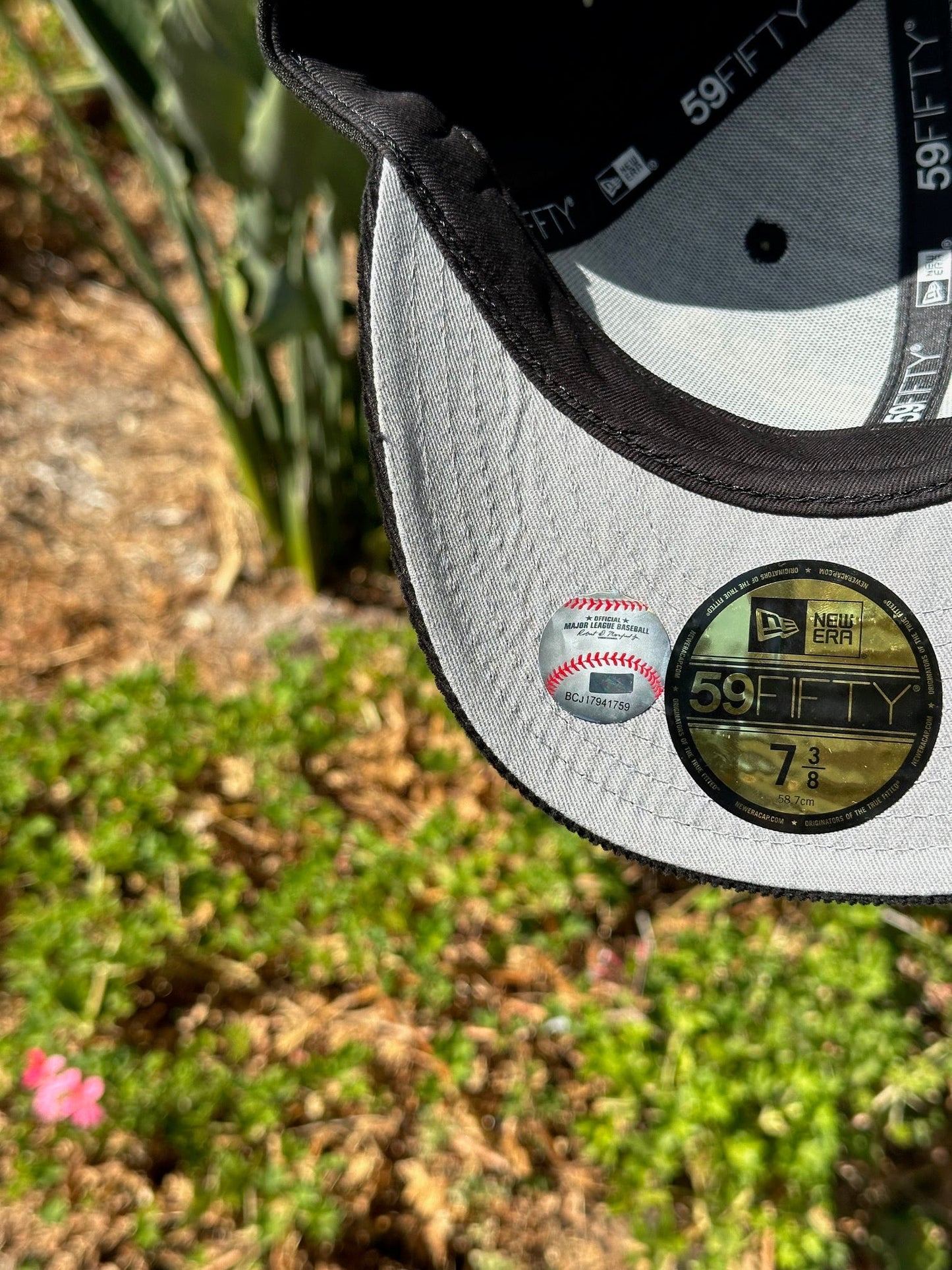 NEW ERA EXCLUSIVE 59FIFTY BLACK/CORDUROY LOS ANGELES DODGERS SCRIPT W/ 1ST WORLD SERIES SIDE PATCH
