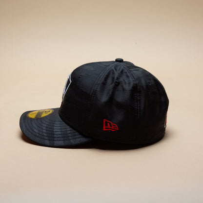 NEW ERA EXCLUSIVE 59FIFTY BLACK CAMO "ATLAS DE GUADALAJARA" W/ MEXICO FLAG SIDE PATCH