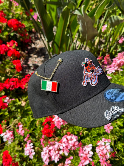 NEW ERA EXCLUSIVE 9FIFTY BLACK "NARANJEROS DE HERMOSILLO" SNAPBACK