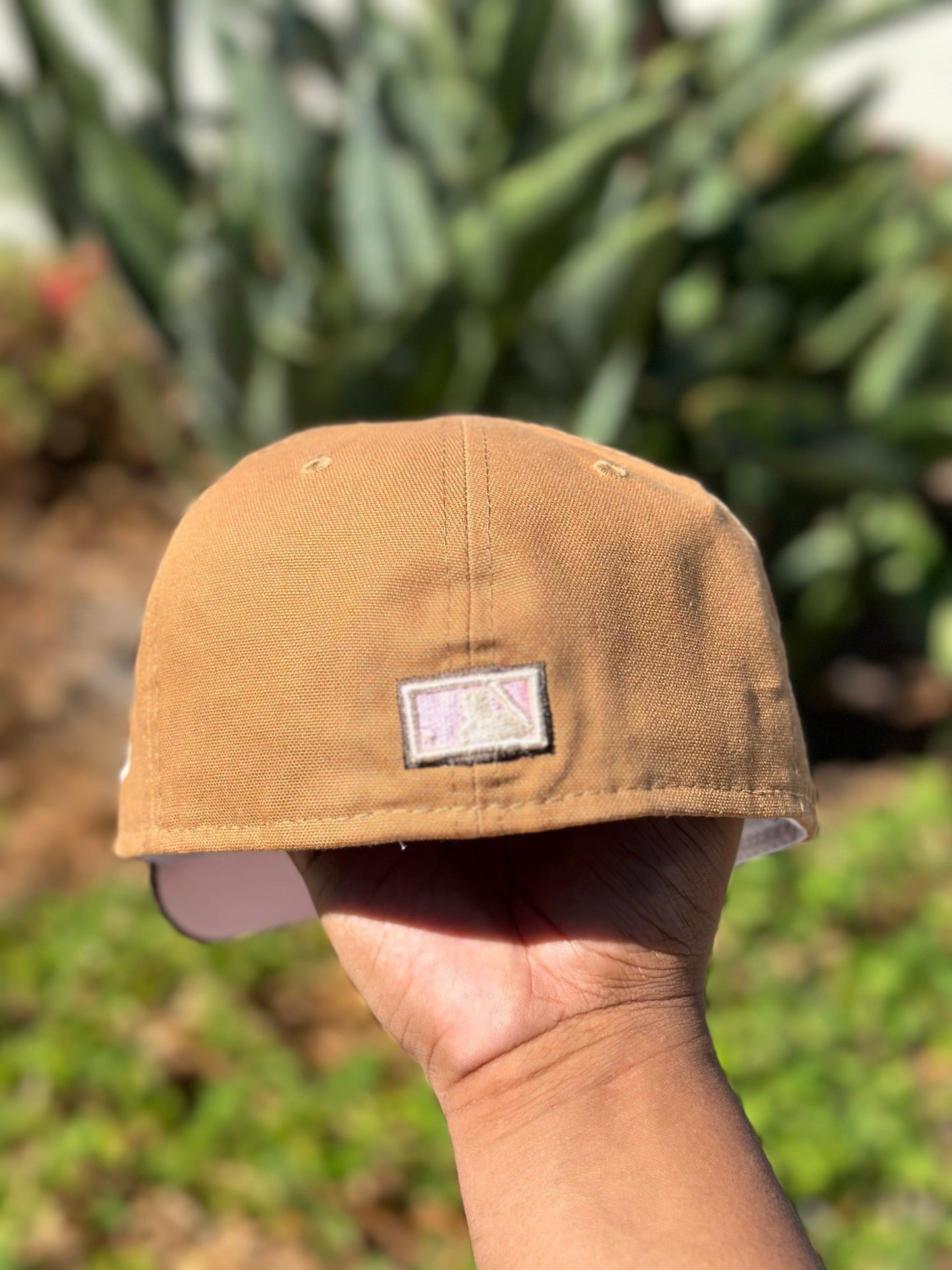 NEW ERA 59FIFTY TAN/WALNUT LOS ANGELES DODGERS W/ 1959 ALL STAR GAME SIDE PATCH