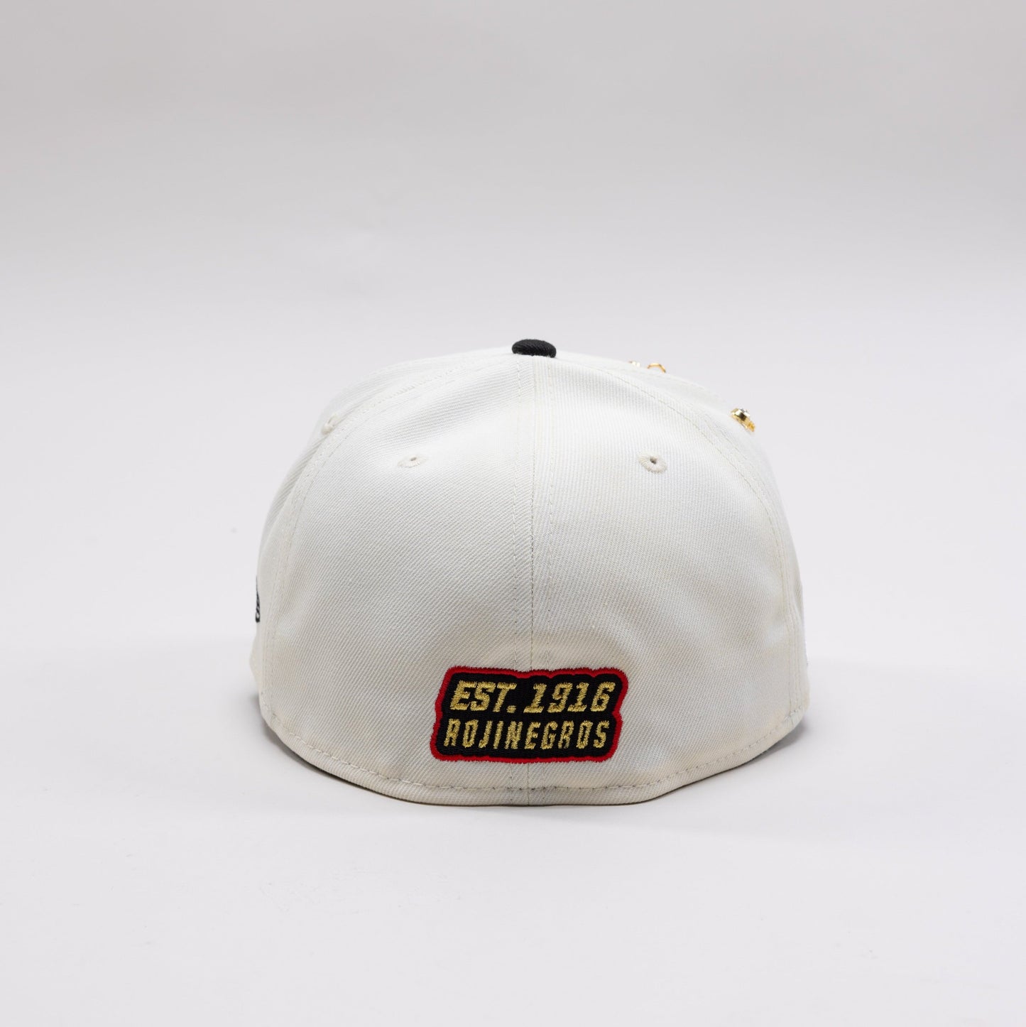 NEW ERA EXCLUSIVE 59FIFTY CHROME/ BLACK "ATLAS DE GUADALAJARA" W/ MEXICO FLAG SIDE PATCH