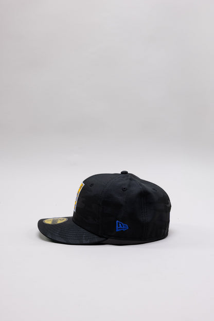 NEW ERA EXCLUSIVE 59FIFTY BLACK CAMO "CLUB TIGRES UANL" W/ MEXICO FLAG SIDE PATCH