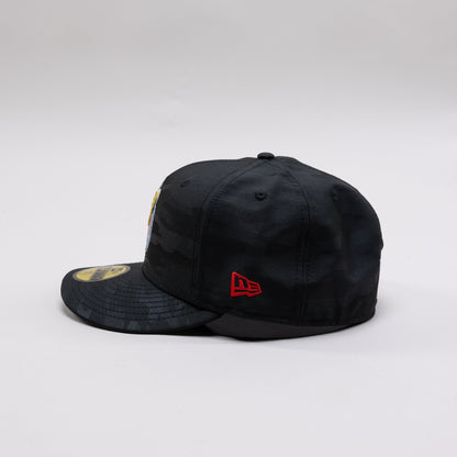 NEW ERA EXCLUSIVE 59FIFTY BLACK CAMO "CHIVAS DE GUADALAJARA" W/ 115 ANNIVERSARY SIDE PATCH