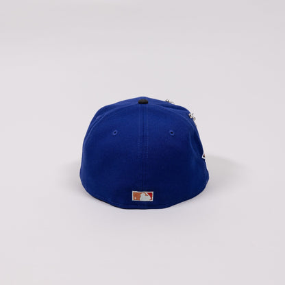 NEW ERA EXCLUSIVE 59FIFTY DARK BLUE/ BLACK NEW YORK YANKEES W/ 1999 WORLD SERIES SIDE PATCH