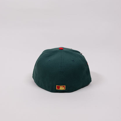 NEW ERA 59FIFTY FOREST GREEN/ NAVY MINNESOTA TWINS W/ 2014 ALL STAR GAME SIDE PATCH