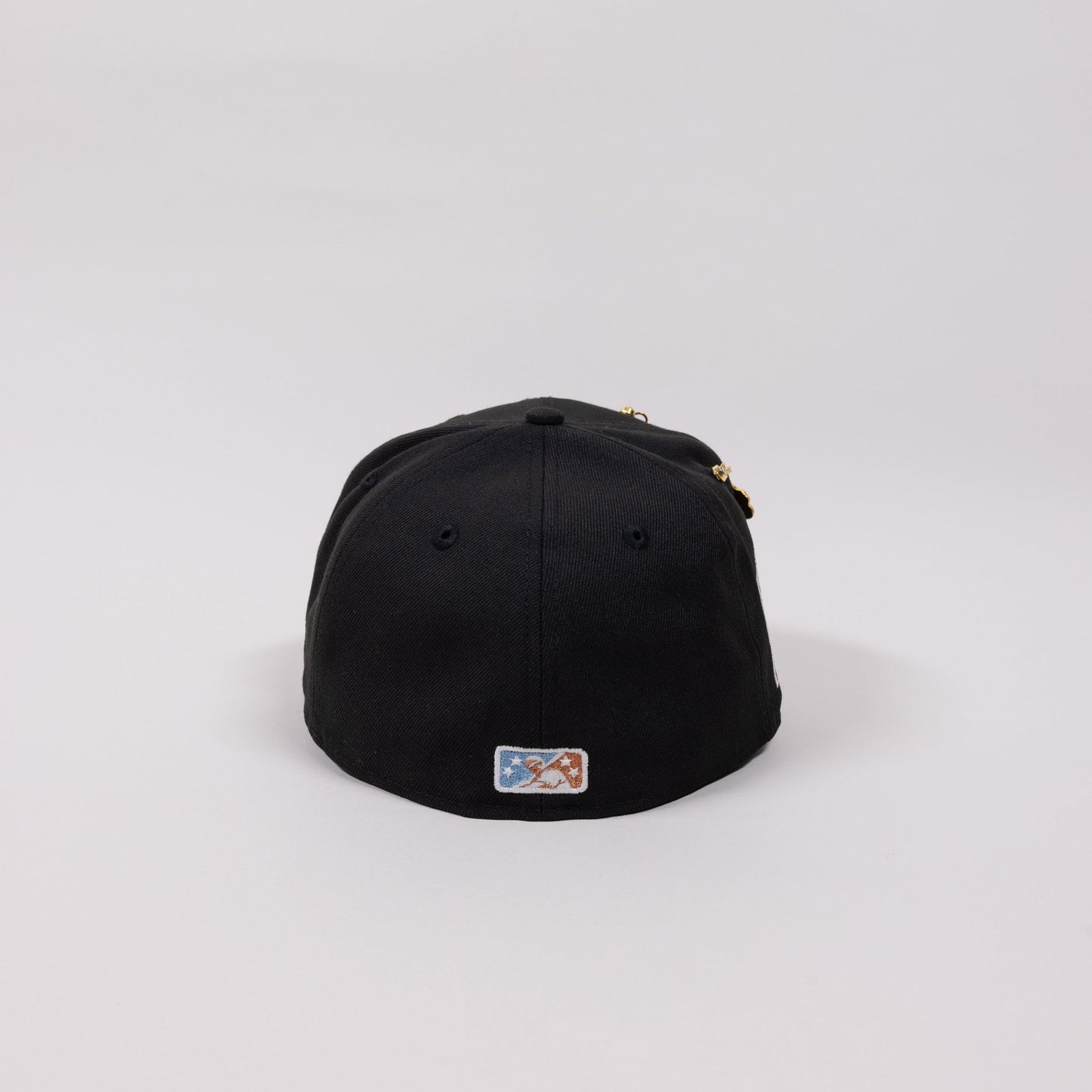 NEW ERA EXCLUSIVE 59FIFTY BLACK "SPACE ISLAND COWBOYS" W/ 50TH ANNIVERSARY SIDE PATCH