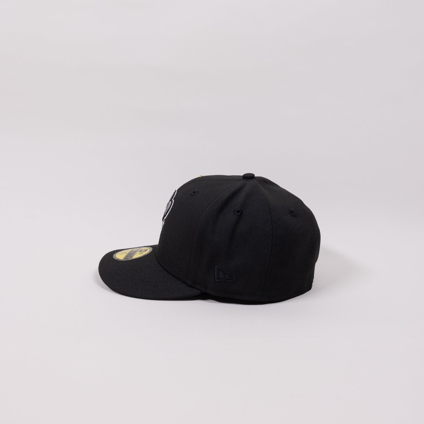 NEW ERA EXCLUSIVE 59FIFTY BLACK "SPACE ISLAND COWBOYS" W/ 50TH ANNIVERSARY SIDE PATCH