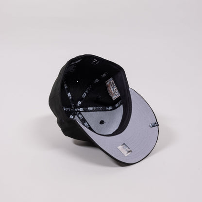 NEW ERA EXCLUSIVE 59FIFTY BLACK "SPACE ISLAND COWBOYS" W/ 50TH ANNIVERSARY SIDE PATCH