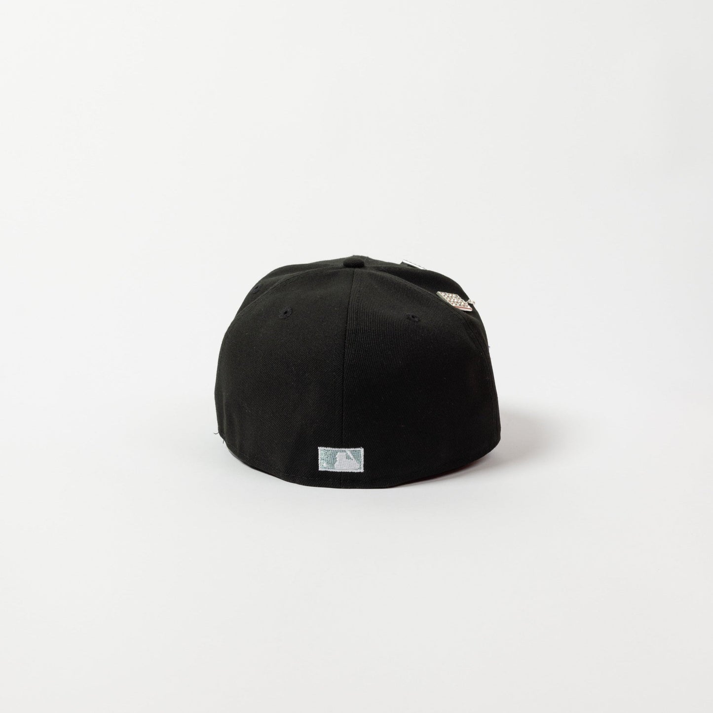 NEW ERA EXCLUSIVE 59FIFTY BLACK WASHINGTON NATIONALS W/ ANNIVERSARY SIDE PATCH