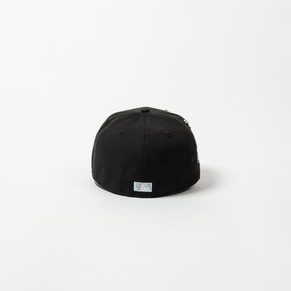 NEW ERA EXCLUSIVE 59FIFTY BLACK OAKLAND ATHLETICS W/ 1989 WORLD SERIES SIDE PATCH
