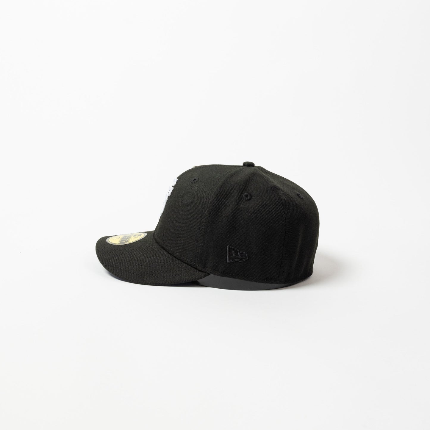NEW ERA EXCLUSIVE 59FIFTY BLACK SAN FRANCISCO GIANTS W/ CANDLESTICH PARK SIDE PATCH