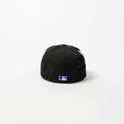 NEW ERA EXCLUSIVE 59FIFTY BLACK SAN FRANCISCO GIANTS W/ CANDLESTICH PARK SIDE PATCH