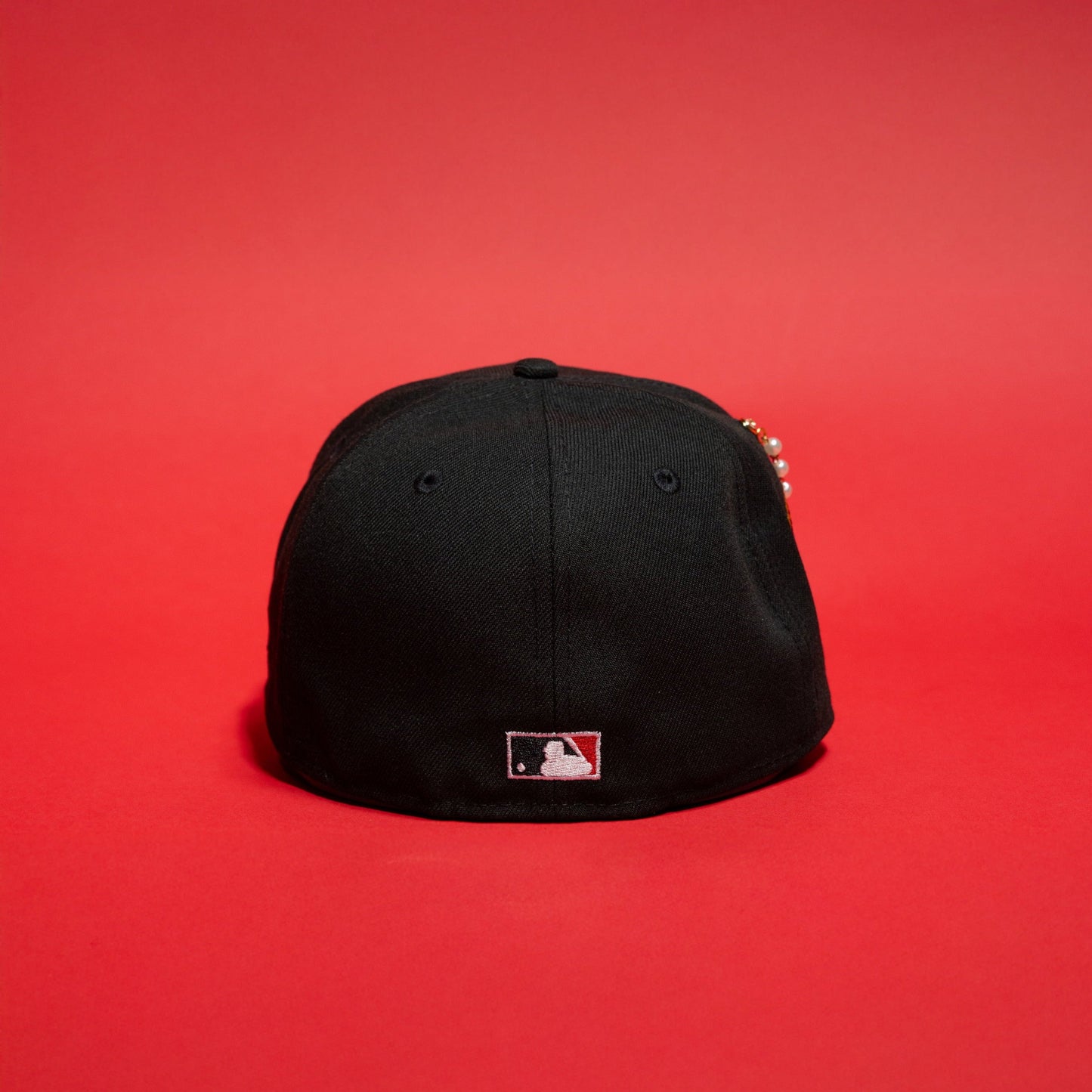 NEW ERA EXCLUSIVE 59FIFTY BLACK OAKLAND ATHLETICS W/ 50TH ANNIVERSARY SIDE PATCH