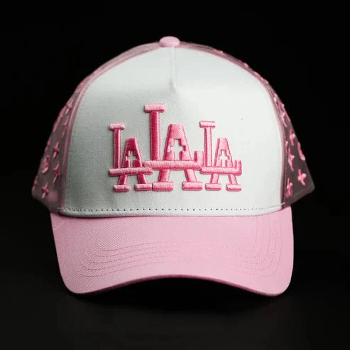 RUDE AWAKENINGS LALALA PINK MONOGRAM