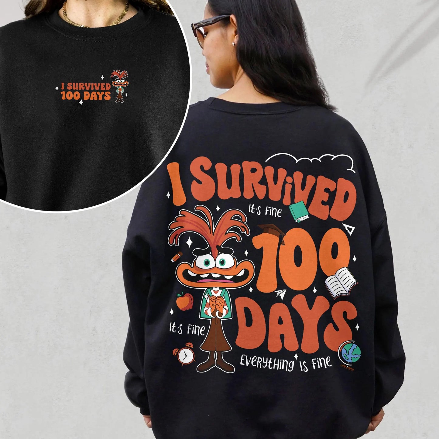 I Survived 100 Days PNG