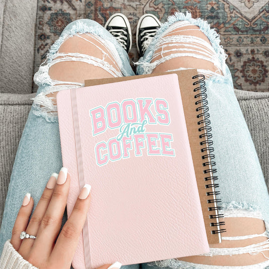 Bookish Books & Coffee PNG & SVG