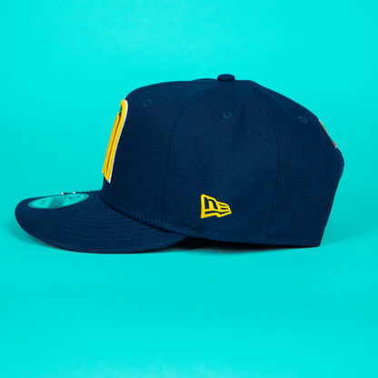 NEW ERA 9FIFTY DARK BLUE MEXICO WBC SNAPBACK W/ MEXICO FLAG SIDE PATCH