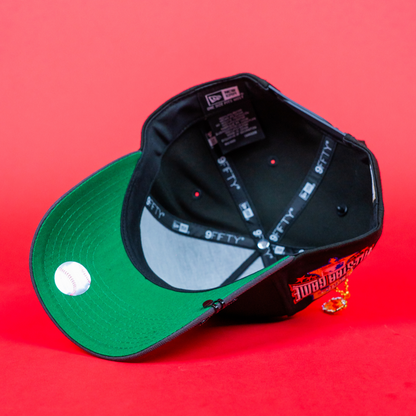NEW ERA 9FIFTY A-FRAME BLACK/ GREY PHILADELPHIA PHILLIES SNAPBACK W/ 1996 ALL STAR GAME SIDE PATCH