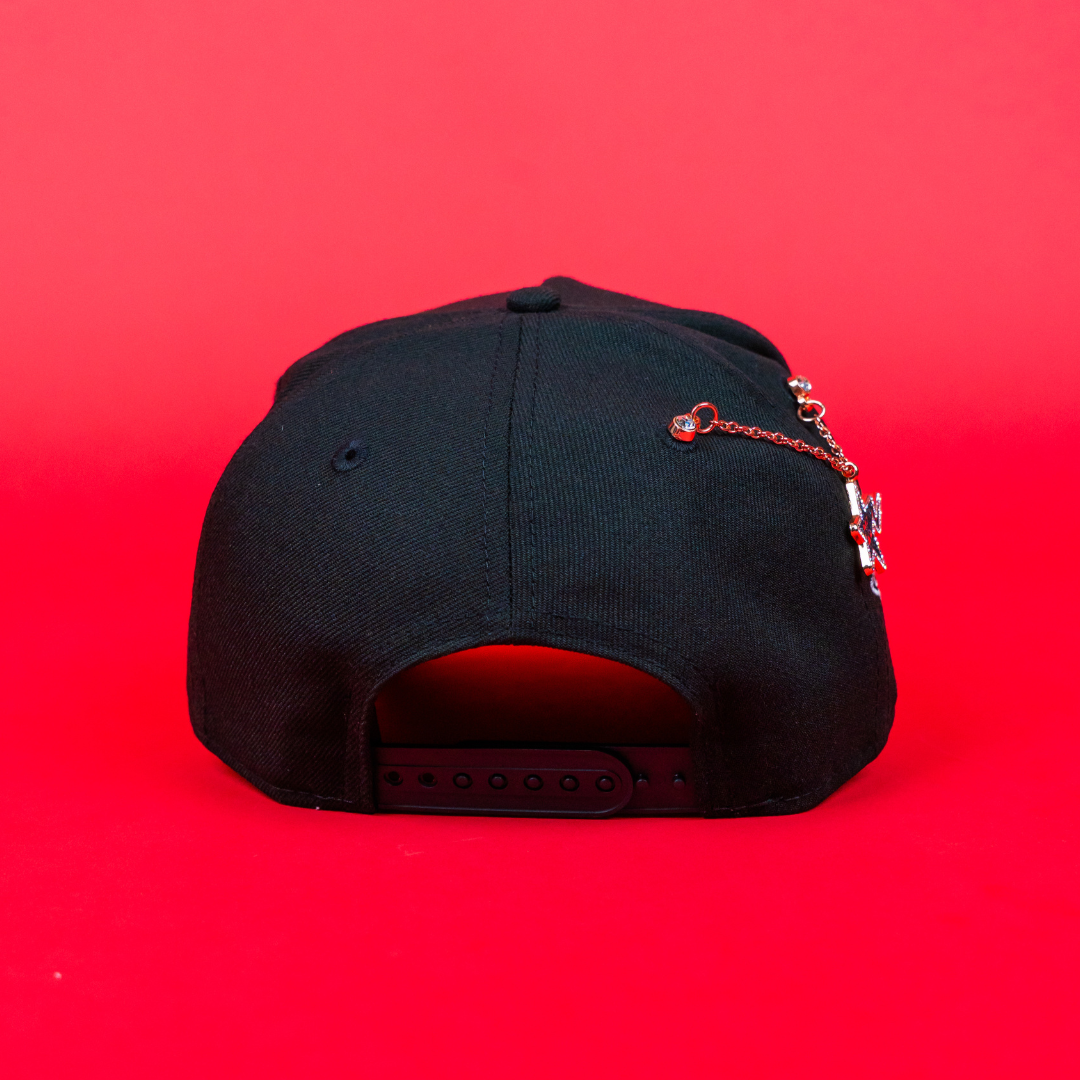 NEW ERA 9FIFTY A-FRAME BLACK NEW YORK YANKEES SNAPBACK W/ 2006 WORLD SERIES SIDE PATCH