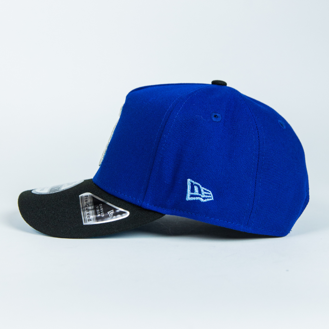 NEW ERA 9FIFTY A-FRAME DARK BLUE/ BLACK CHICAGO WHITE SOX SNAPBACK W/ 2005 WORLD SERIE SIDE PATCH