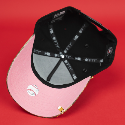 NEW ERA EXCLUSIVE 9FIFTY A-FRAME BLACK/ REALTREE LOS ANGELES DODGERS "HEAVENLY CITY" W/ SHOHEI OHTANI 50-50 CLUB SIDE PATCH *FREE BLIP INCLUDED