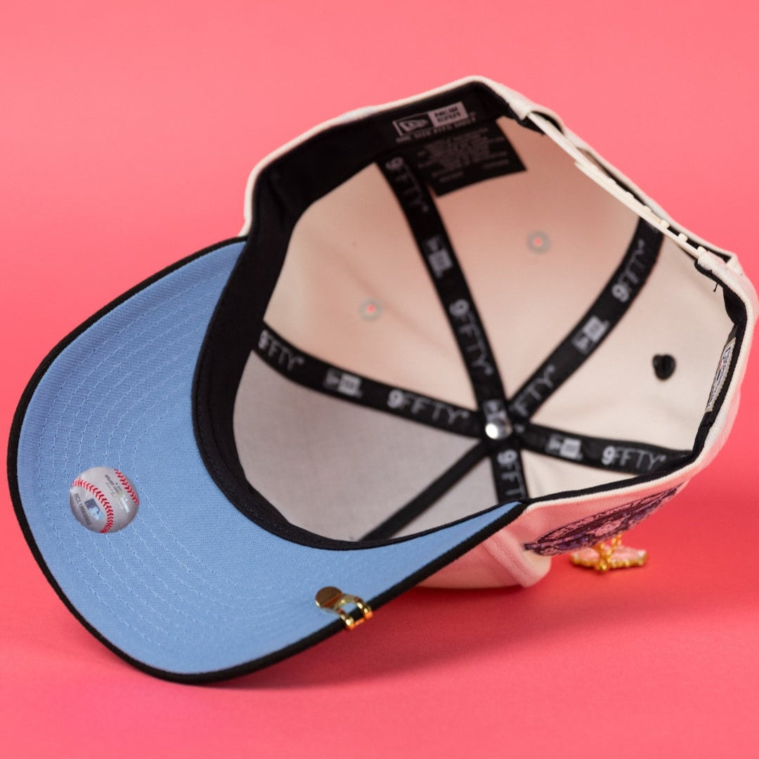 NEW ERA 9FIFTY A-FRAME CHROME/ BLACK PHILADELPHIA PHILLIES SNAPBACK W/ HOME OF THE PHILLIES SIDE PATCH