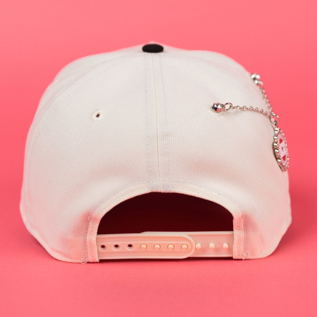 NEW ERA 9FIFTY A-FRAME CHROME/ BLACK LOS ANGELES DODGERS SNAPBACK W/ SHOHEI OHTANI SIDE PATCH