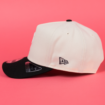 NEW ERA 9FIFTY A-FRAME CHROME/ BLACK PITTSBURGH PIRATES SNAPBACK W/ SIDE PATCH