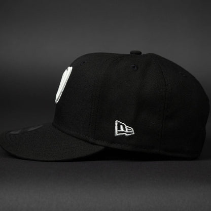NEW ERA EXCLUSIVE 9FIFTY BLACK WASHINGTON NATIONALS W/ ANNIVERSARY SIDE PATCH