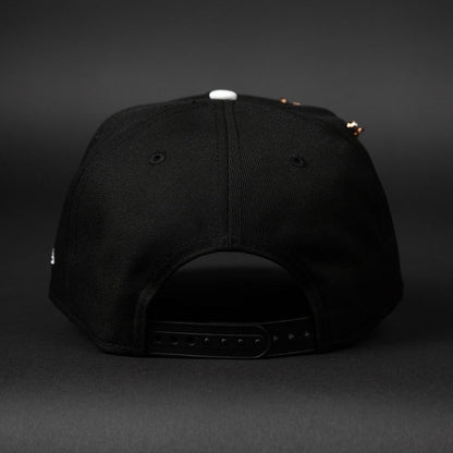 NEW ERA EXCLUSIVE 9FIFTY BLACK CHICAGO WHITE SOX W/ PINK ROSES + ALL STAR GAME SIDE PATCH