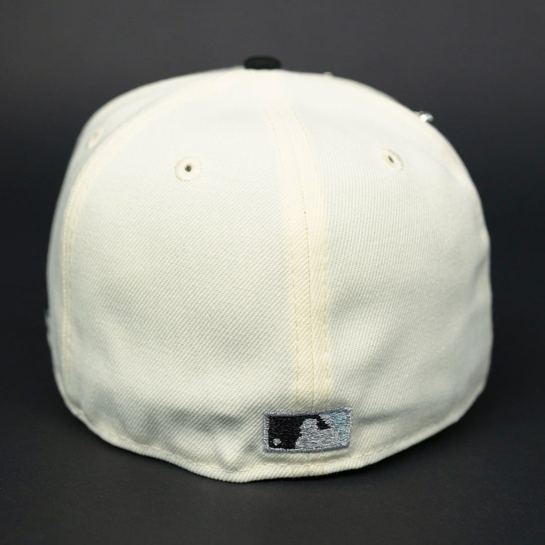 NEW ERA EXCLUSIVE 59FIFTY CHROME/ BLACK PITTSBURGH PIRATES W/ 1959 ALL STAR GAME SIDE PATCH