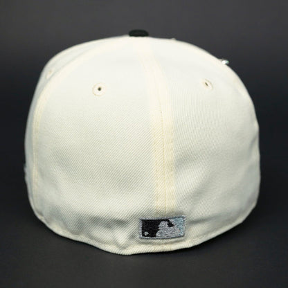 NEW ERA EXCLUSIVE 59FIFTY CHROME/ BLACK PITTSBURGH PIRATES W/ 1959 ALL STAR GAME SIDE PATCH