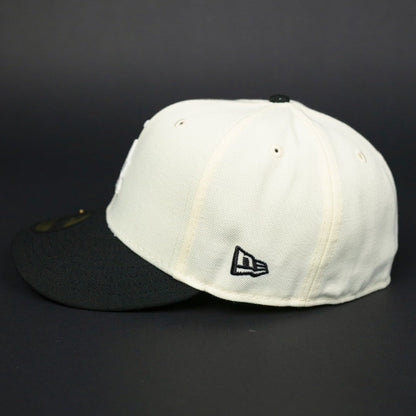 NEW ERA EXCLUSIVE 59FIFTY CHROME/ BLACK LOS ANGELES DODGERS W/ SHOHEI OHTANI SIDE PATCH