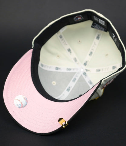 NEW ERA EXCLUSIVE 59FIFTY CHROME/ BLACK LOS ANGELES DODGERS W/ SHOHEI OHTANI SIDE PATCH