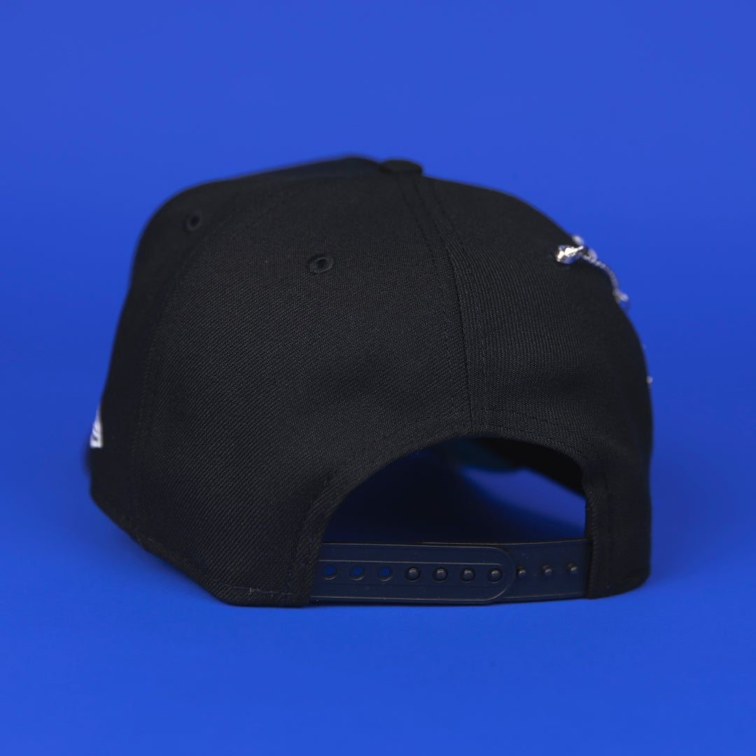 NEW ERA 9FIFTY A-FRAME BLACK LOS ANGELES KINGS SNAPBACK W/ ALL STAR GAME SIDE PATCH