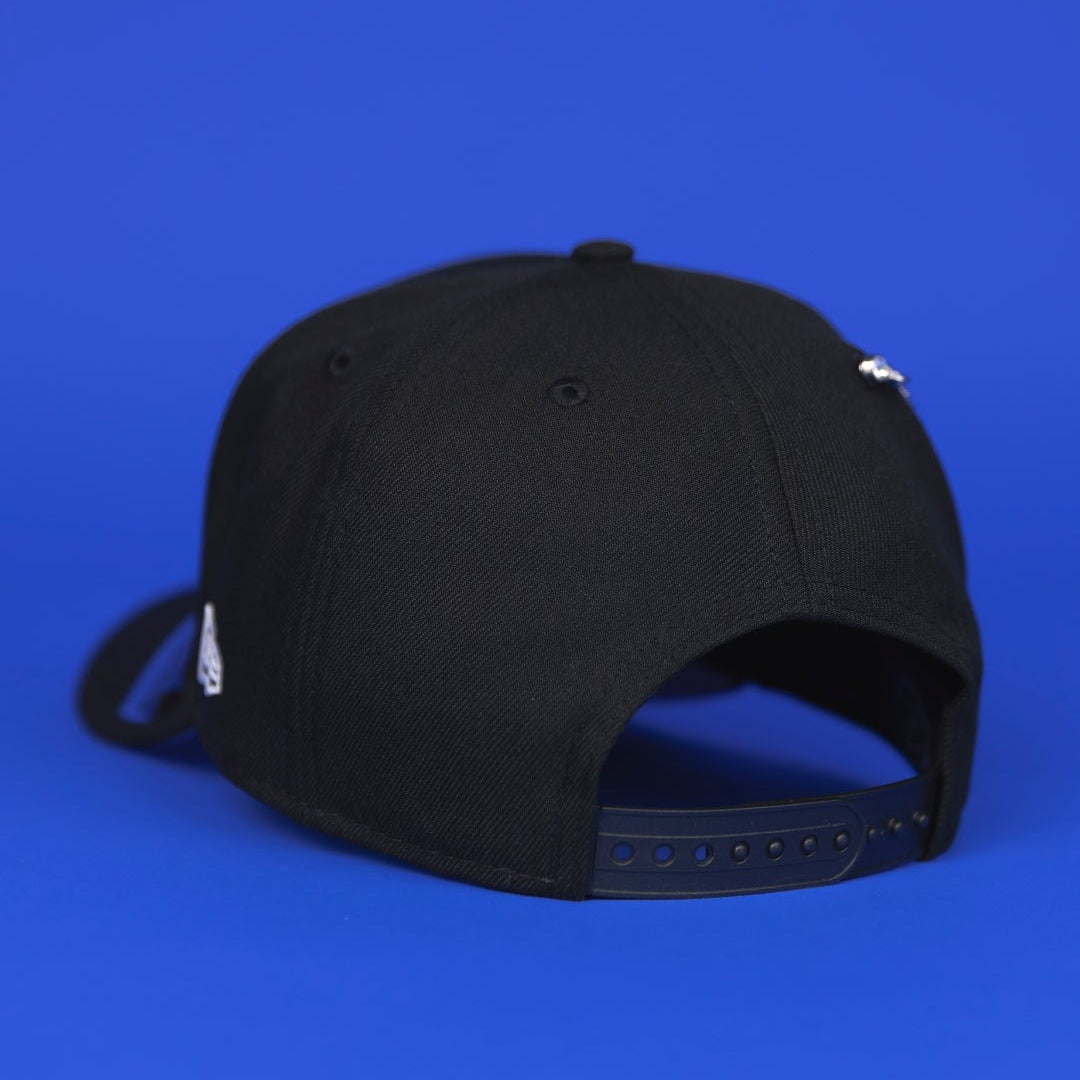 NEW ERA 9FIFTY A-FRAME BLACK LOS ANGELES KINGS SNAPBACK W/ ALL STAR GAME SIDE PATCH