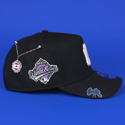 NEW ERA 9FIFTY A-FRAME BLACK NEW YORK YANKEES SNAPBACK W/ 1996 WORLD SERIES SIDE PATCH