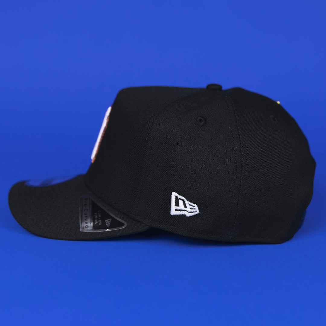 NEW ERA 9FIFTY A-FRAME BLACK NEW YORK YANKEES SNAPBACK W/ SUBWAY SERIES SIDE PATCH