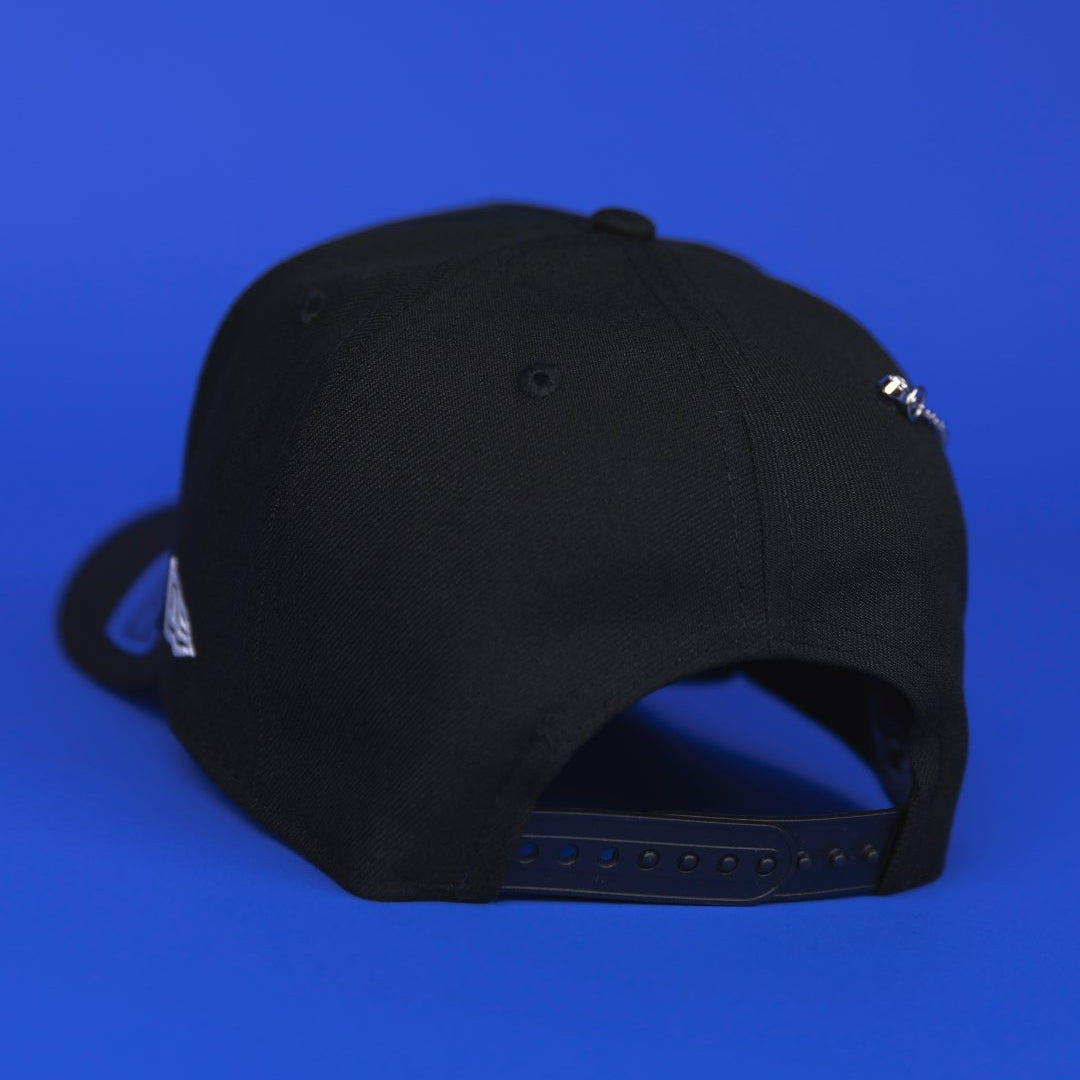 NEW ERA 9FIFTY A-FRAME BLACK HOUSTON ASTROS SNAPBACK W/ 2005 WORLD SERIES SIDE PATCH