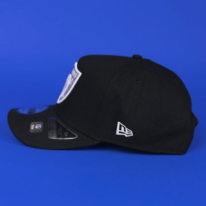 NEW ERA 9FIFTY A-FRAME BLACK LAS VEGAS RAIDERS SNAPBACK W/ PRO BOWL SIDE PATCH